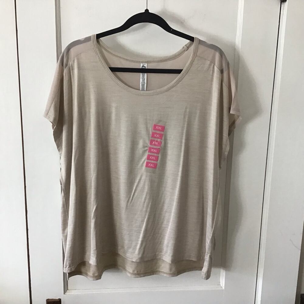 NWT Nude RBX short sleeve athletic top xxl